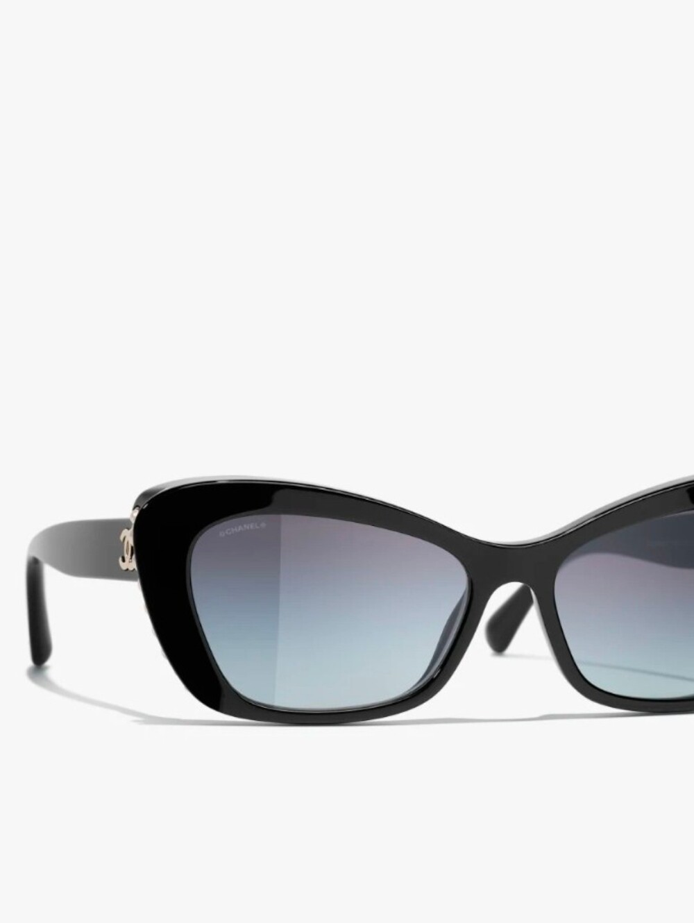 Pre-owned Chanel 6046 Cat Eye Sunglasses